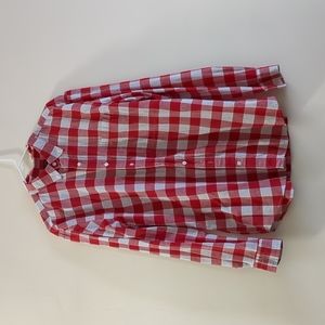 Gap button down plaid shirt